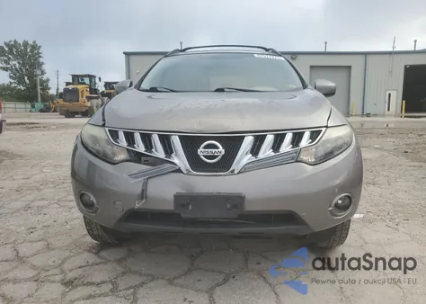 2009 Nissan Murano S z USA, uszkodzony, nr VIN JN8AZ18UX9W026269